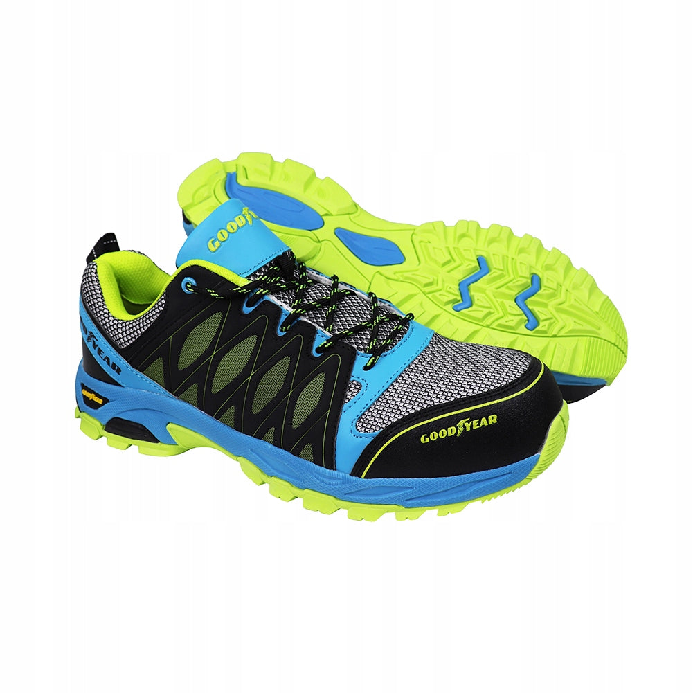 LIGHTWEIGHT SHOES HEALTH AND SAFETY WORK SHOES GOODYEAR U1503 S1 SRA HRO r.43 Packaging status original
