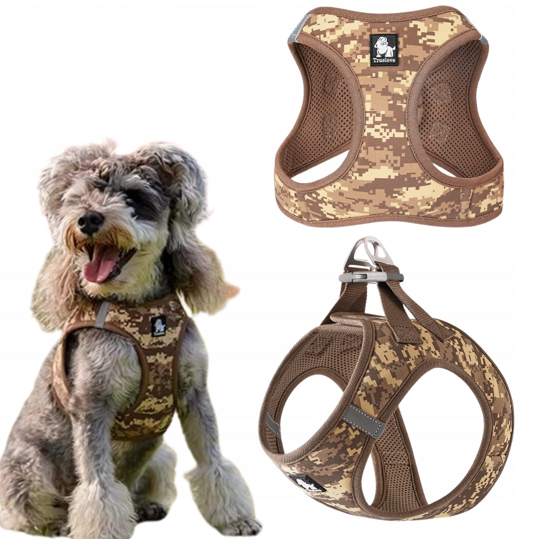 LIGHTWEIGHT SOFT Step-in Harness for Small Dog Truelove Mini XS - Maltese