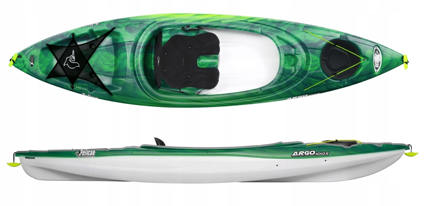 LIGHTWEIGHT STABLE HIKING SINGLE CANOE ARGO 100X PELICAN CANADA 16kg