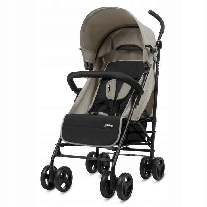 LIGHTWEIGHT STROLLER UMBRELLA KIDWELL QUGAR BEIGE AND BLACK Brand Kidwell