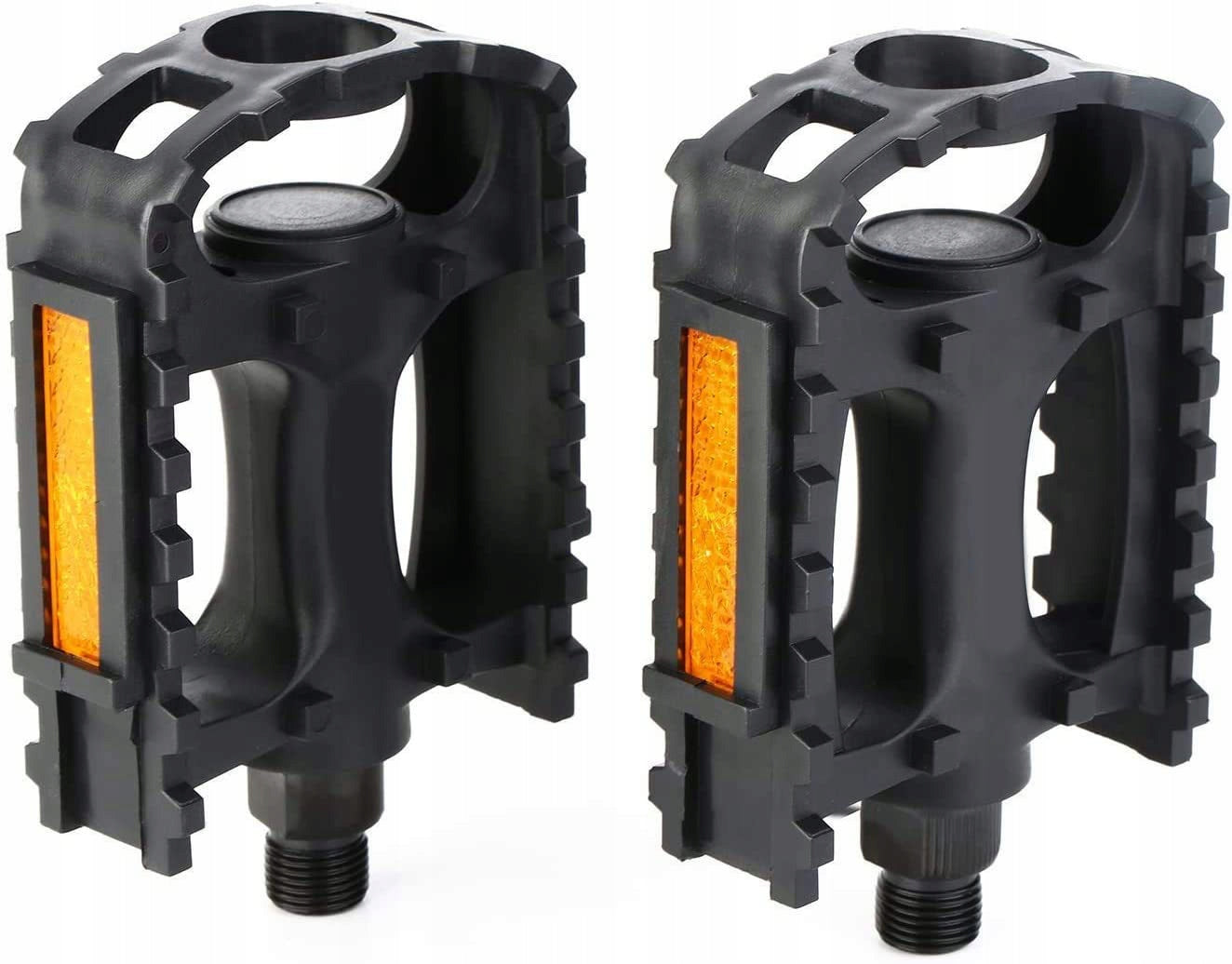 LIGHTWEIGHT STRONG BICYCLE PEDALS WITH REFLECTIVE