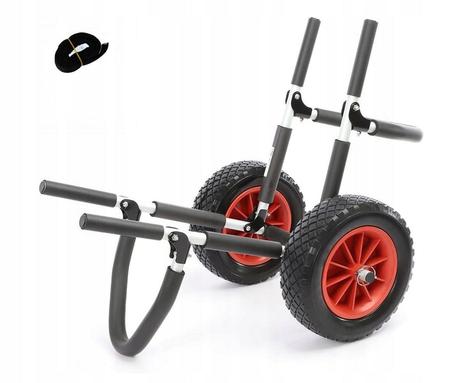 LIGHTWEIGHT TRANSPORT TROLLEY FOR TRANSPORTING BOARDS BOARD SUP FOLDING