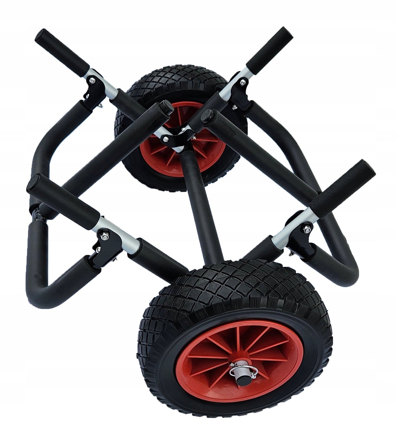 LIGHTWEIGHT TRANSPORT TROLLEY FOR TRANSPORTING TWO BOARDS SUP FOLDING BOARDS Brand Scorpio Kayak