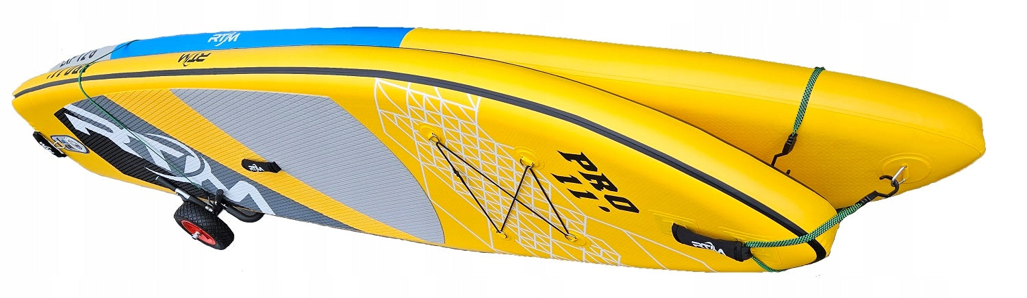 LIGHTWEIGHT TRANSPORT TROLLEY FOR TRANSPORTING TWO BOARDS SUP FOLDING BOARDS Model DOUBLE SUP
