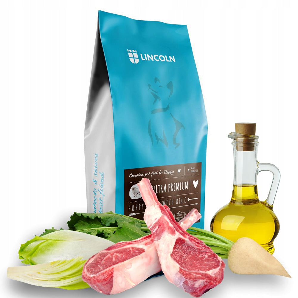 LINCOLN Puppy Lamb and Rice 12kg with lamb and rice Manufacturer code 5901138245842