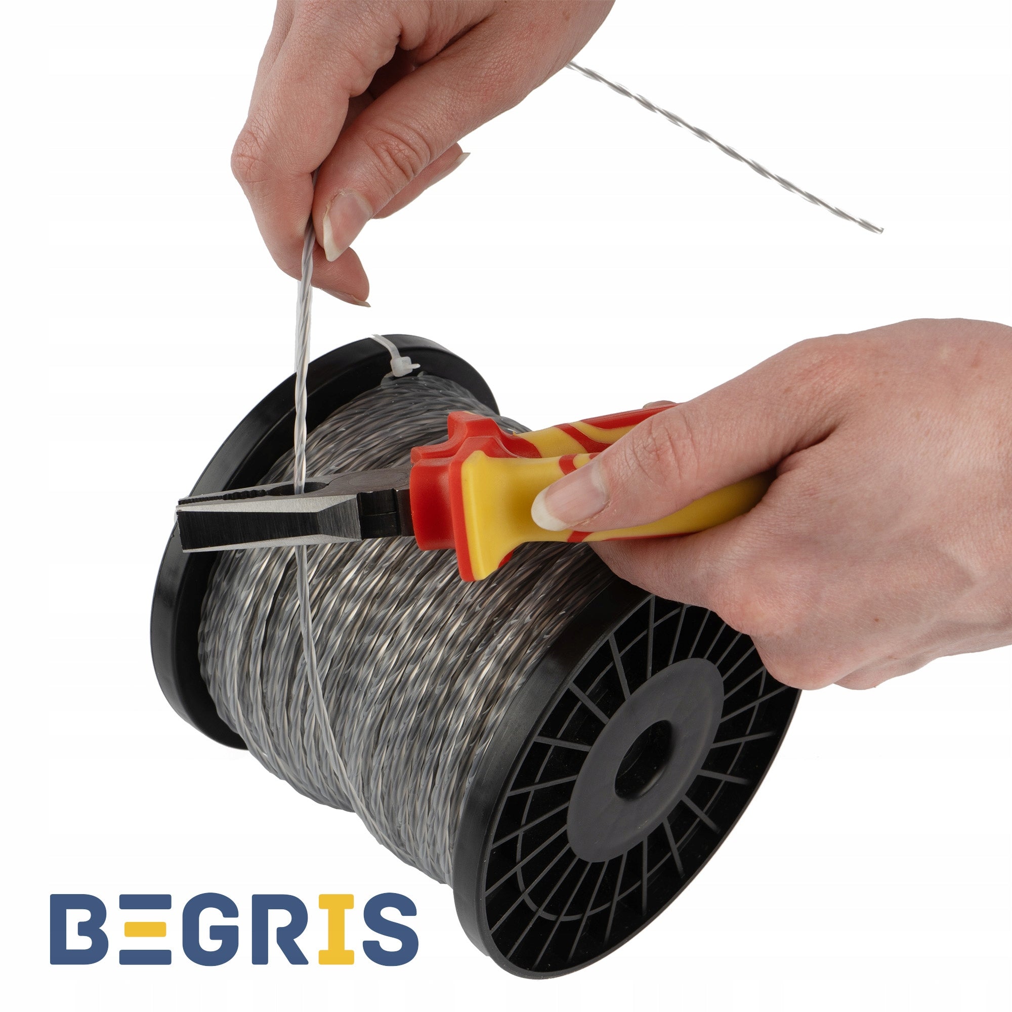 LINE 100M FOR SCYTHE CUTTING LINE FOR COMBUSTION TRIMMER STAR 3,0 LINE Brand Begris