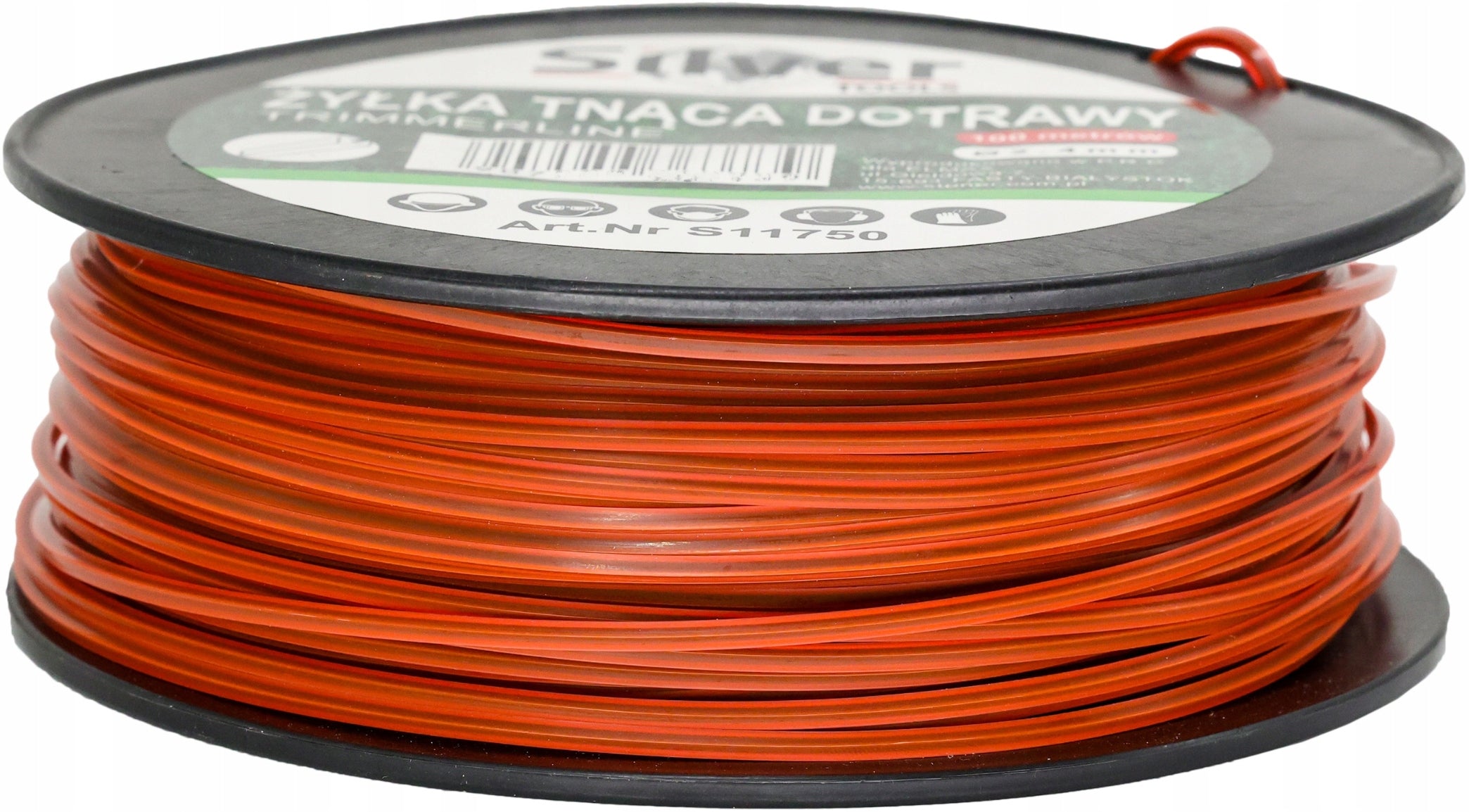 LINE FOR COMBUSTION SCYTHE TRIMMER SQUARE 2,4 mm 100 m REINFORCED Manufacturer code 34684512