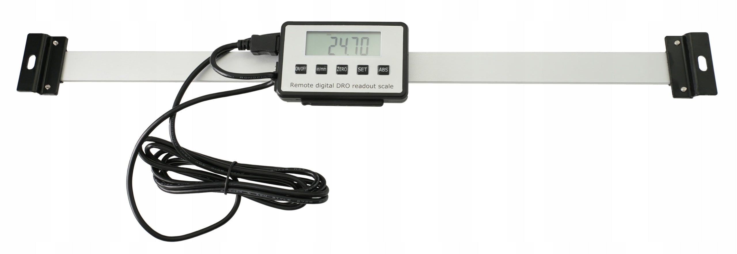 LINEAR SCALE 300 ELECTRONIC DIGITAL READING REMOTE DISPLAY RULER Brand PROTESTER