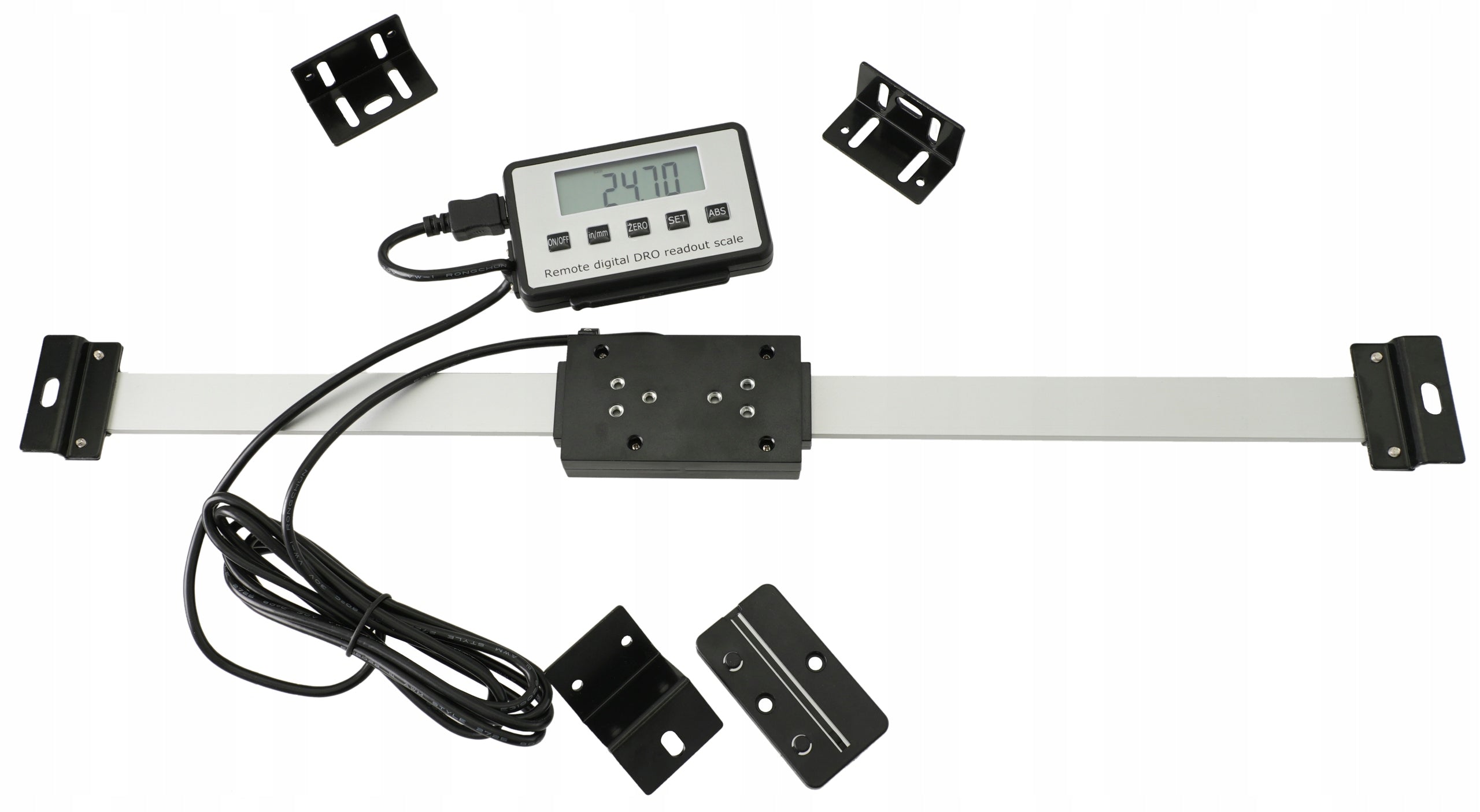 LINEAR SCALE 300 ELECTRONIC DIGITAL READING REMOTE DISPLAY RULER Manufacturer code 5304-300A
