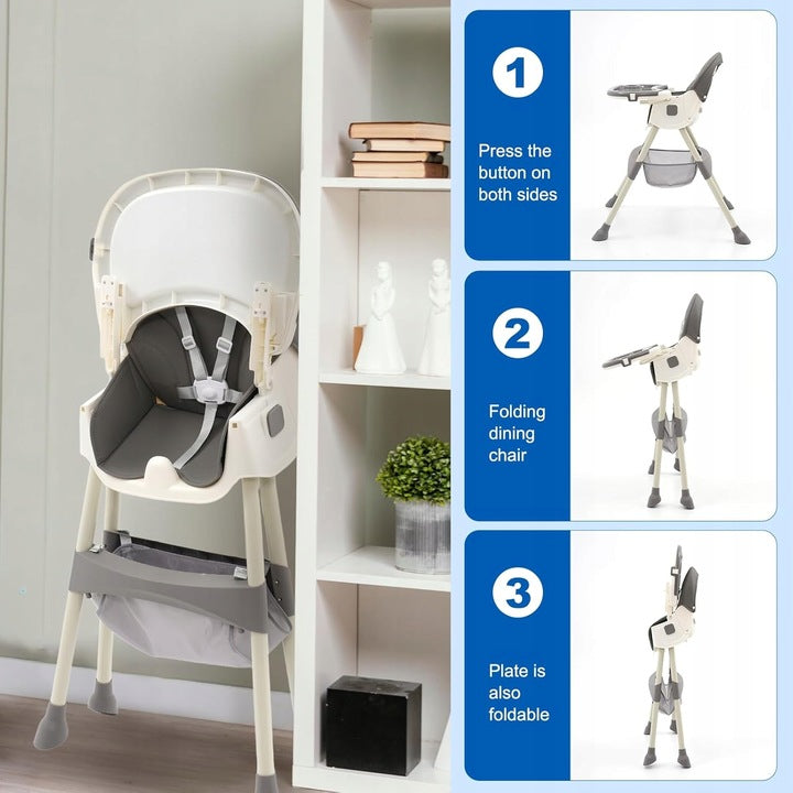 LINELUCK Children's Highchair 6in1 Adjustable with Sun Lounger Manufacturer code bb002