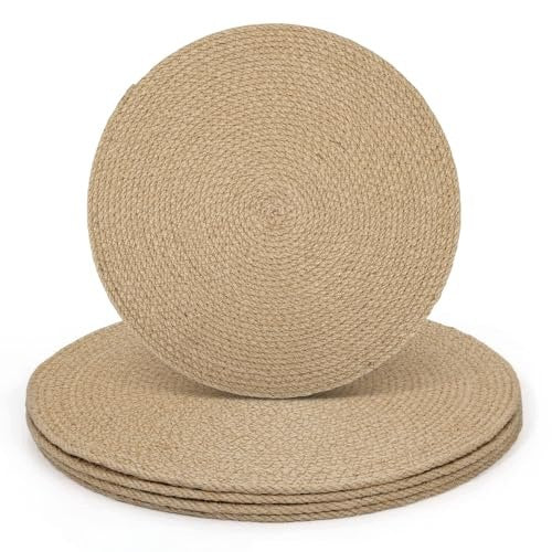 LINEN PADS ROUND NON-SLIP FOR TABLE SET OF 4 FOR KIDS Brand no brand