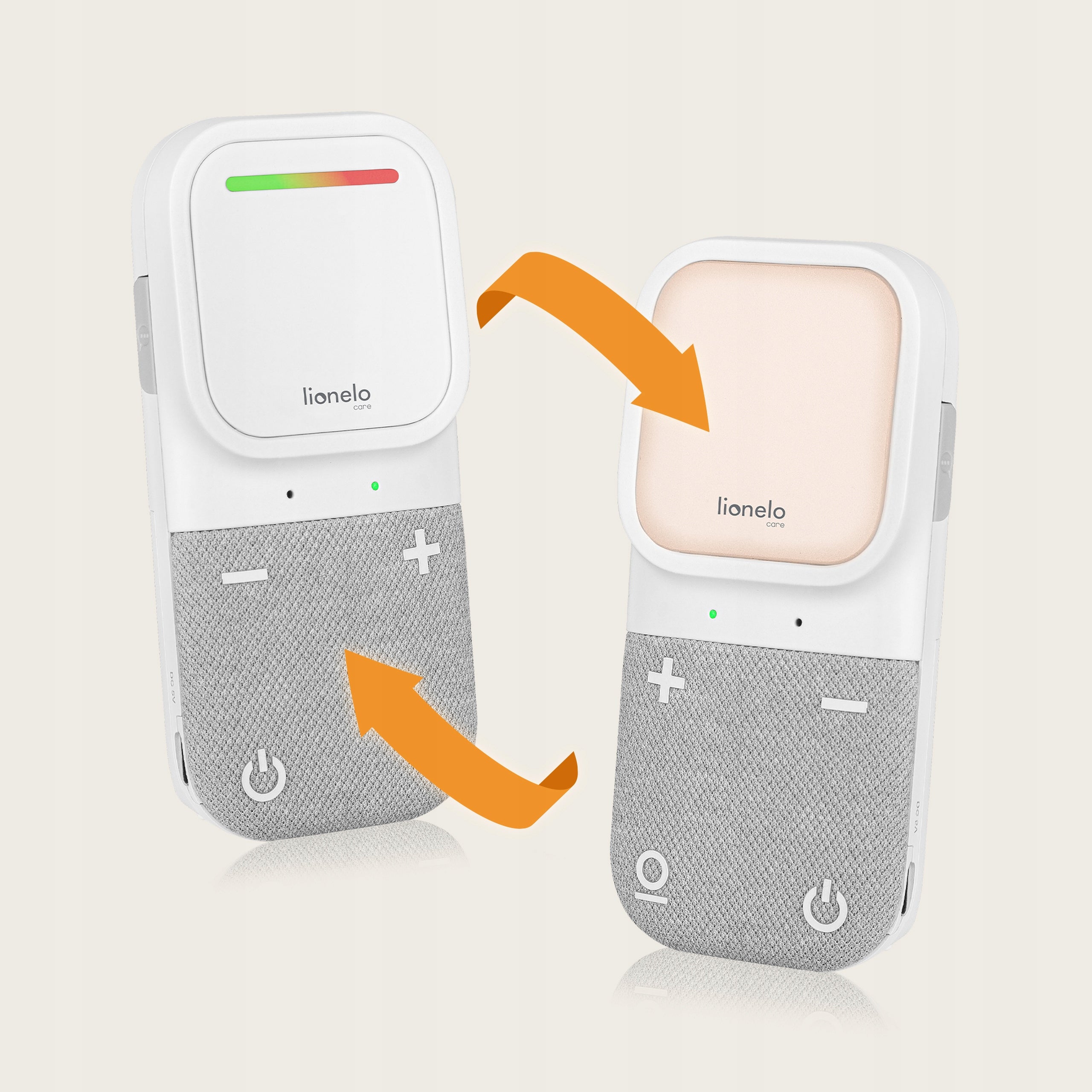 LIONELO Babyline 2.2 Baby Monitor Electronic Digital AUDIO Live LED Packaging status original
