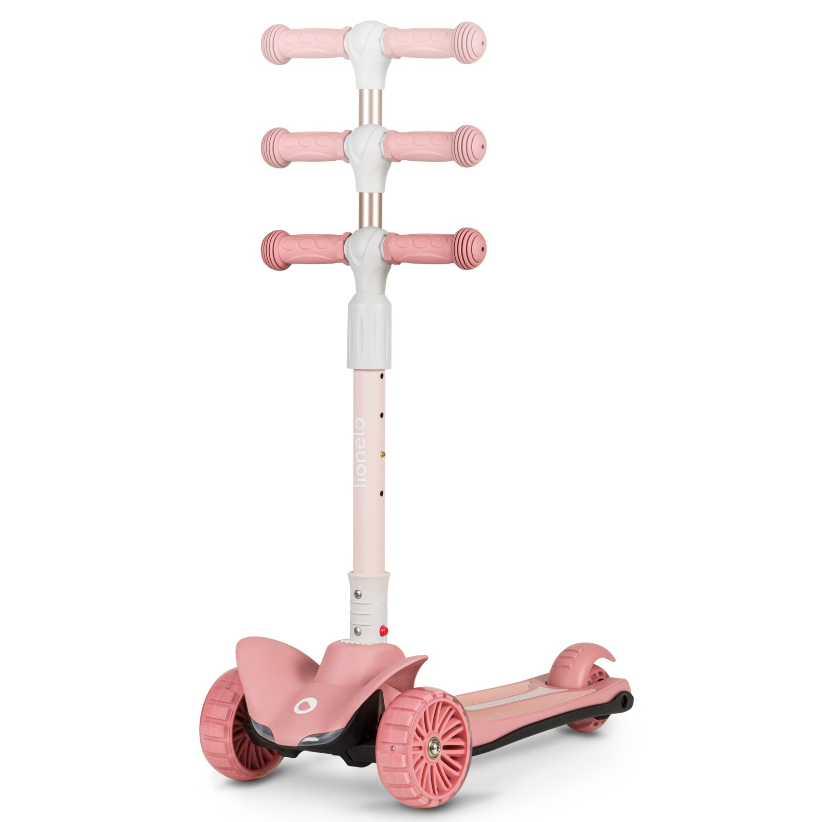 LIONELO TIMMY BALANCE SCOOTER TRICYCLE GLOWING PLATFORM LED PINK 50kg Packaging status original
