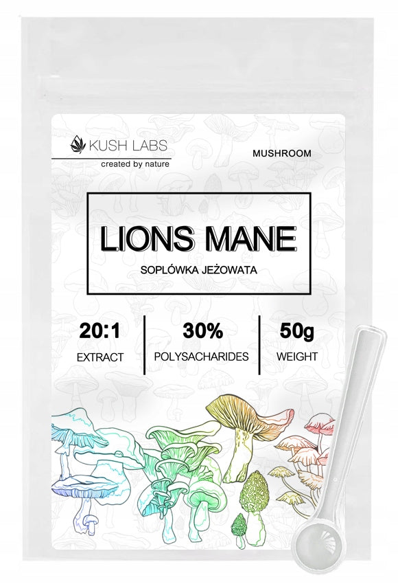 LIONS MANE - Lion's Mane | EXTRACT 20:1 | 50G