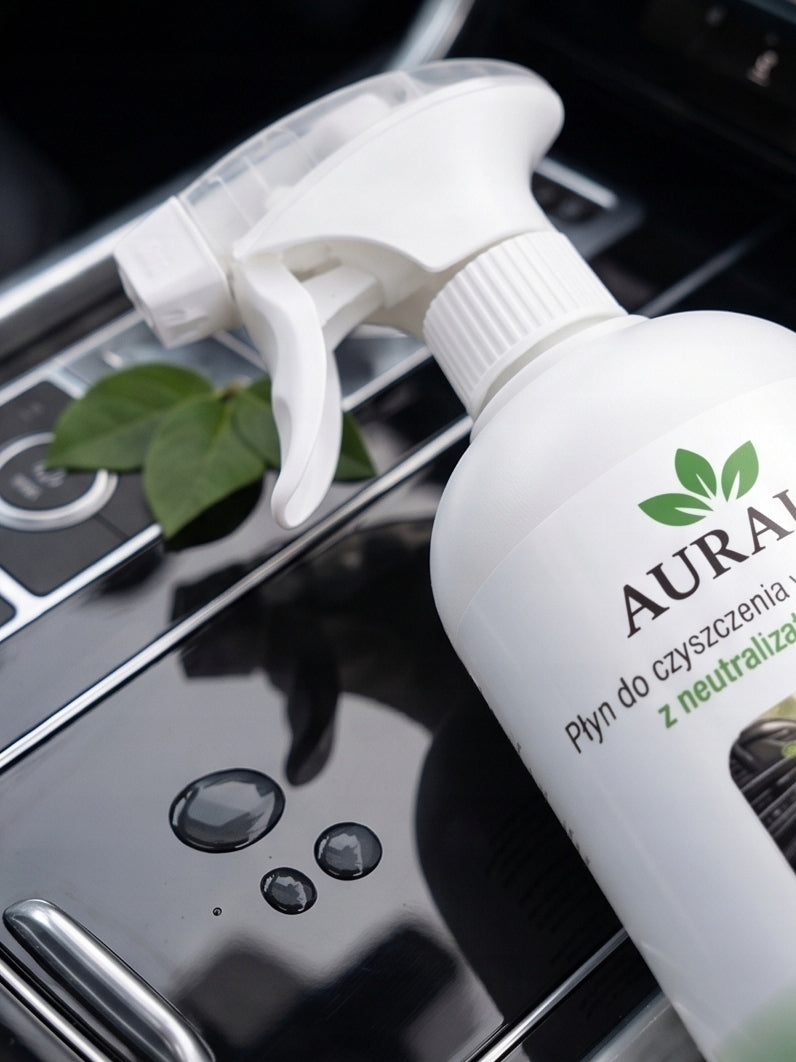 LIQUID FOR CAR INTERIOR Auralis 500 ml Cockpit Plastics Sprayer Packaging status original