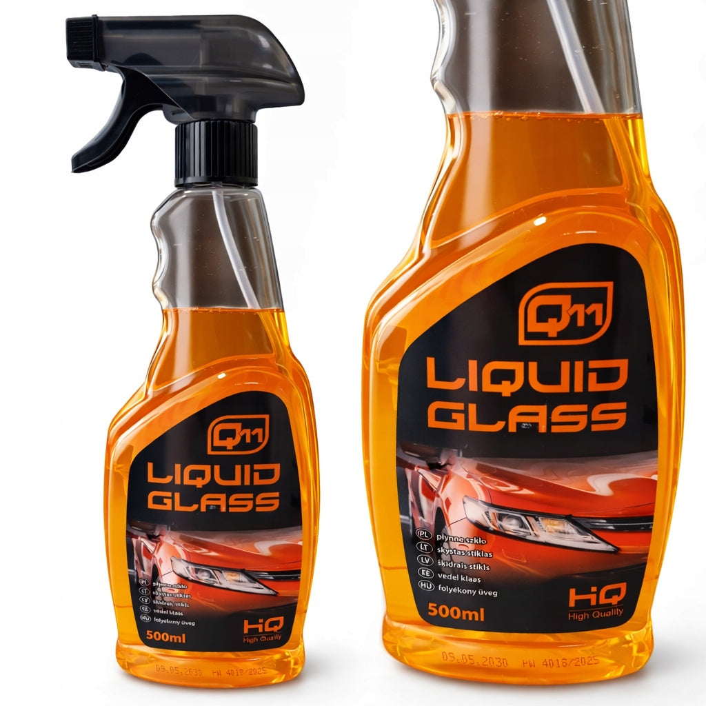 LIQUID GLASS LACQUER PREPARATION LIQUID GLASS HYDROPHOBIC PROTECTION 500ML Q11