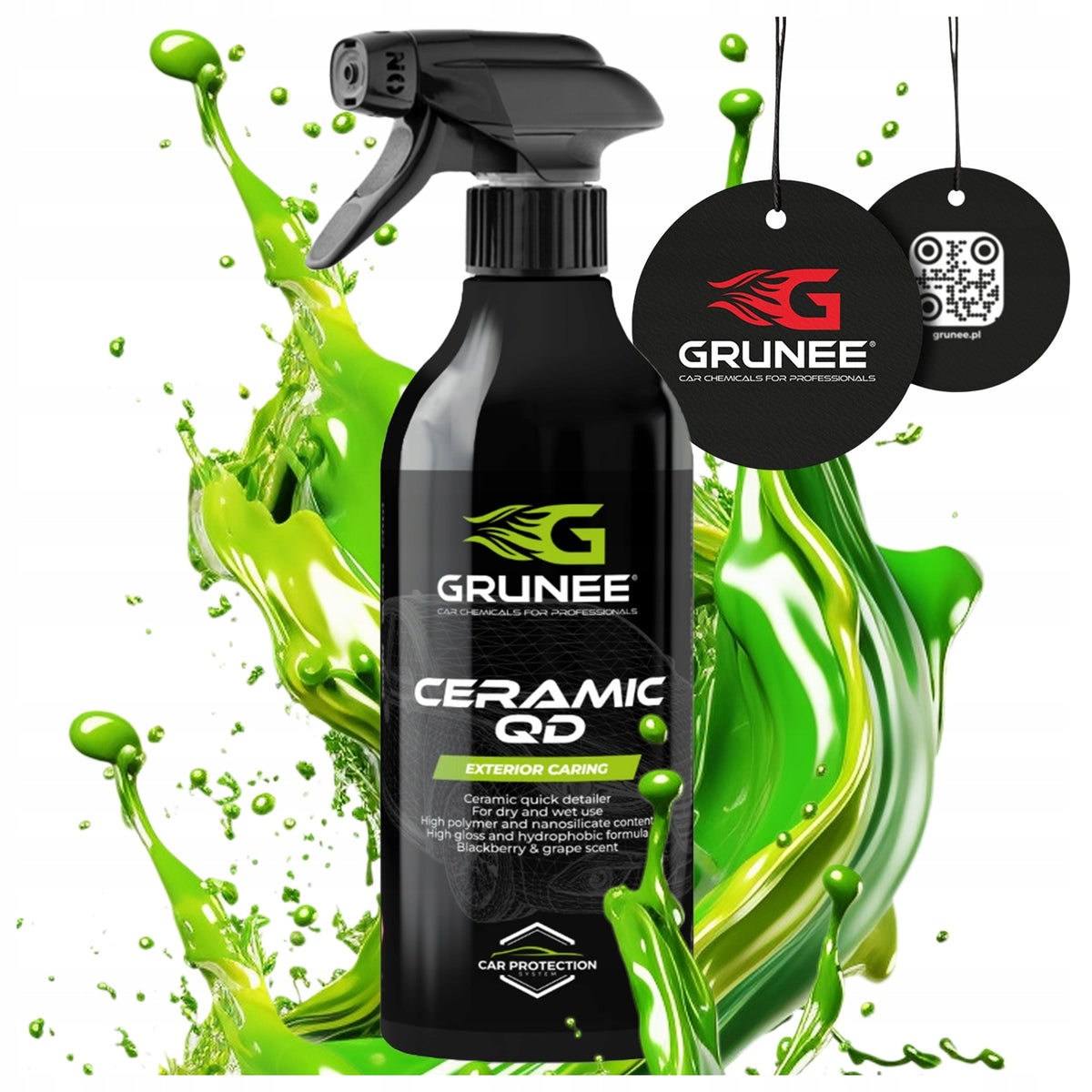 LIQUID WAX Ceramic QD coating Quick Detailer 500ml + FREEBIE !