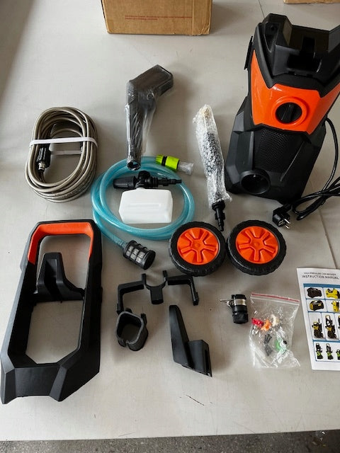 LIROPAU High pressure washer 200 bar 3000 W hose 10m 540 l/h Manufacturer code XCJ-001