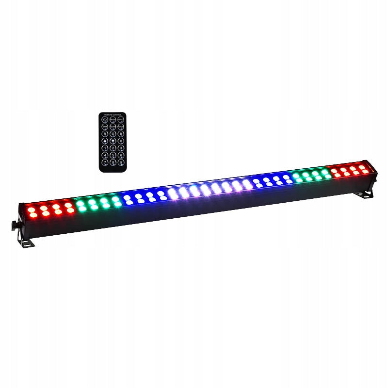 Light4me LED-RGB-Streifen mit 8 Abschnitten mit Fernbedienung
