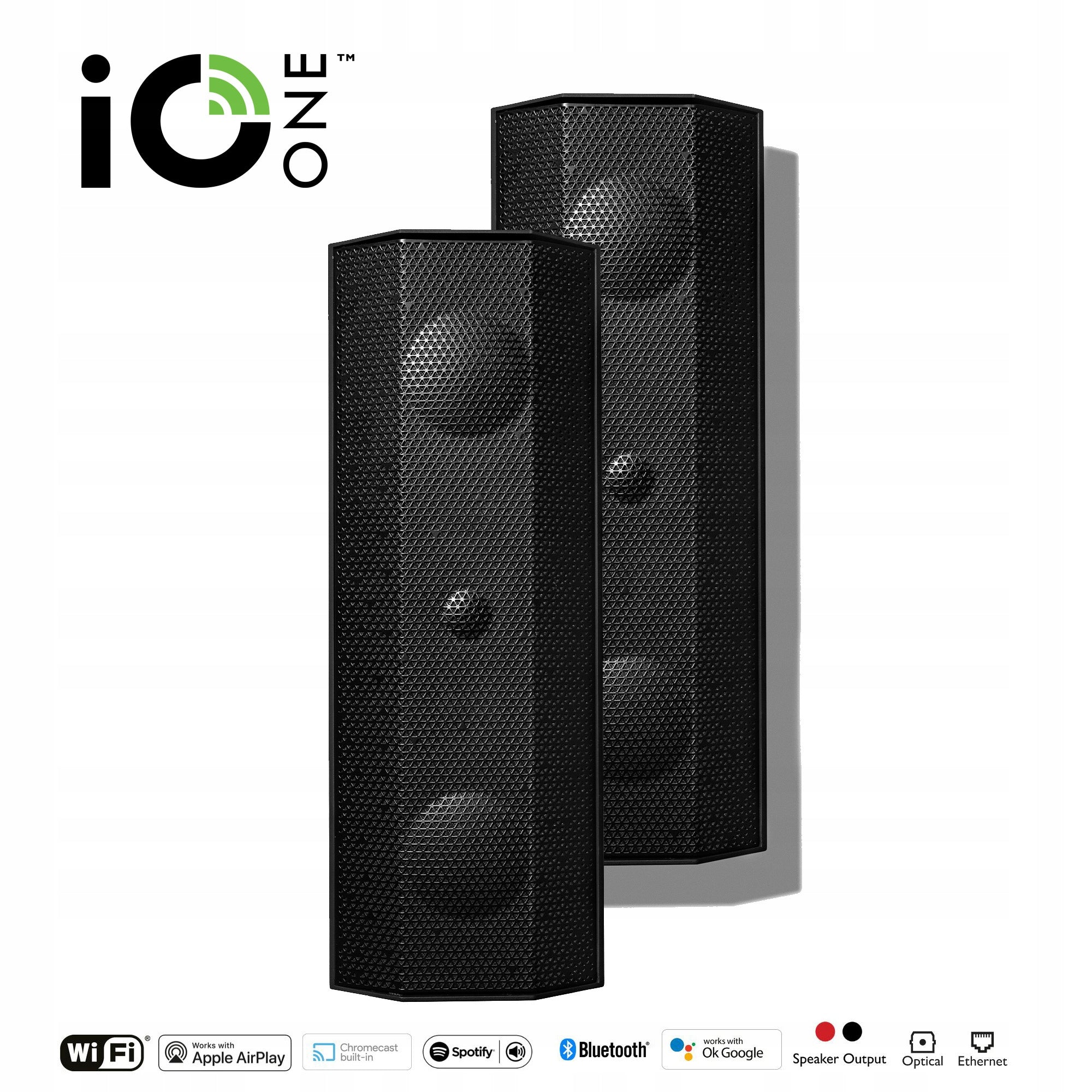 LITHE AUDIO IO1 OUTDOOR WIFI SPEAKER SET