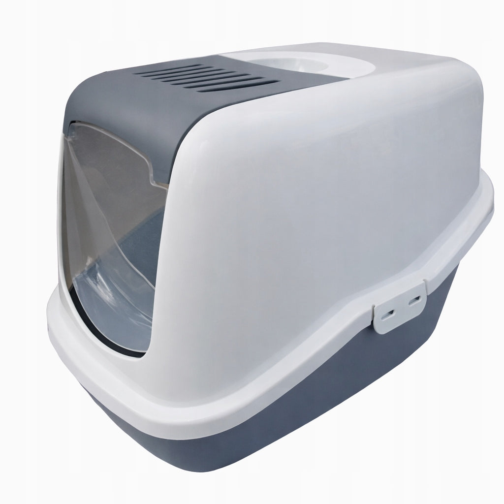 LITTER BOX CAT TOILET CAT SAVICs INDOOR Cuvette Nestor grey