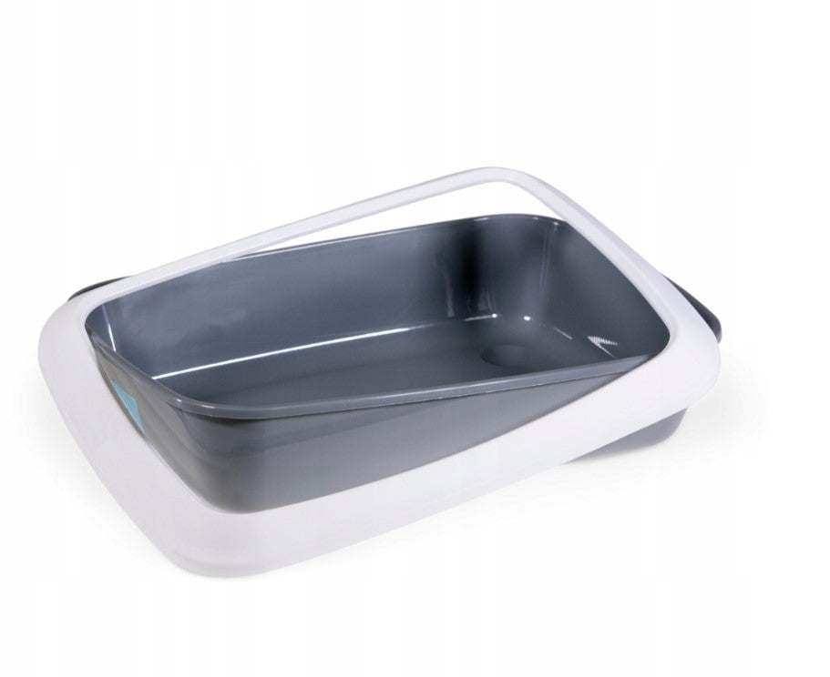 LITTER BOX LARGE CAT TOILET WITH FRAME OPEN SAVIC 50 x 37cm Manufacturer code Z24 Kuweta 50x37cm