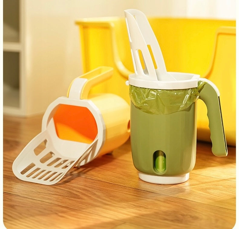 LITTER BOX PADDLE SIEMIEC FOR LITTER LARGE WITH HANDLE 25 cm x 11 cm x 11 cm Kind litter scoops