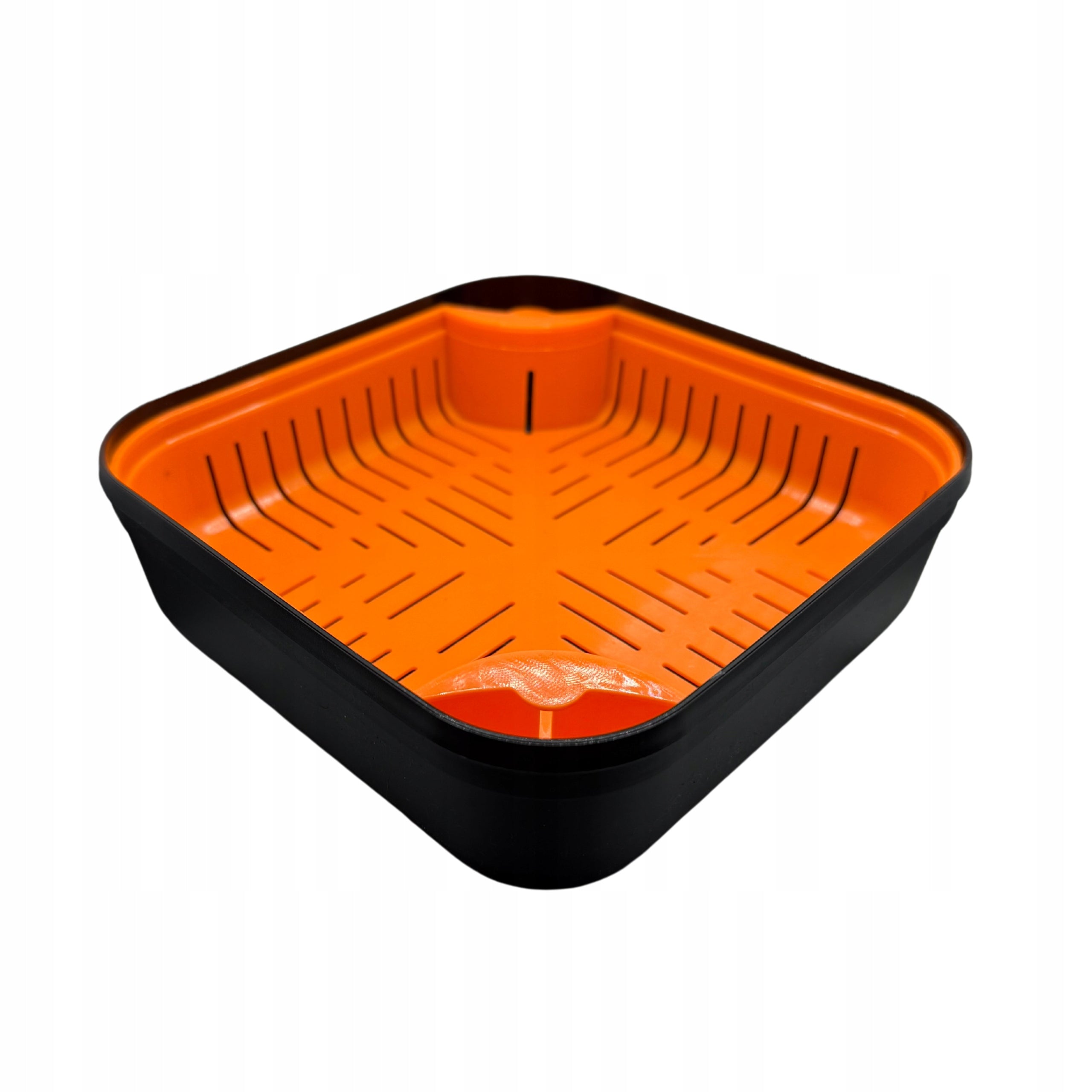 LITTER BOX SET FOR DRAINING PELLETS 2in1 + STRAINER 170x170x60 mm Model DO ODSĄCZANIA PELLETU