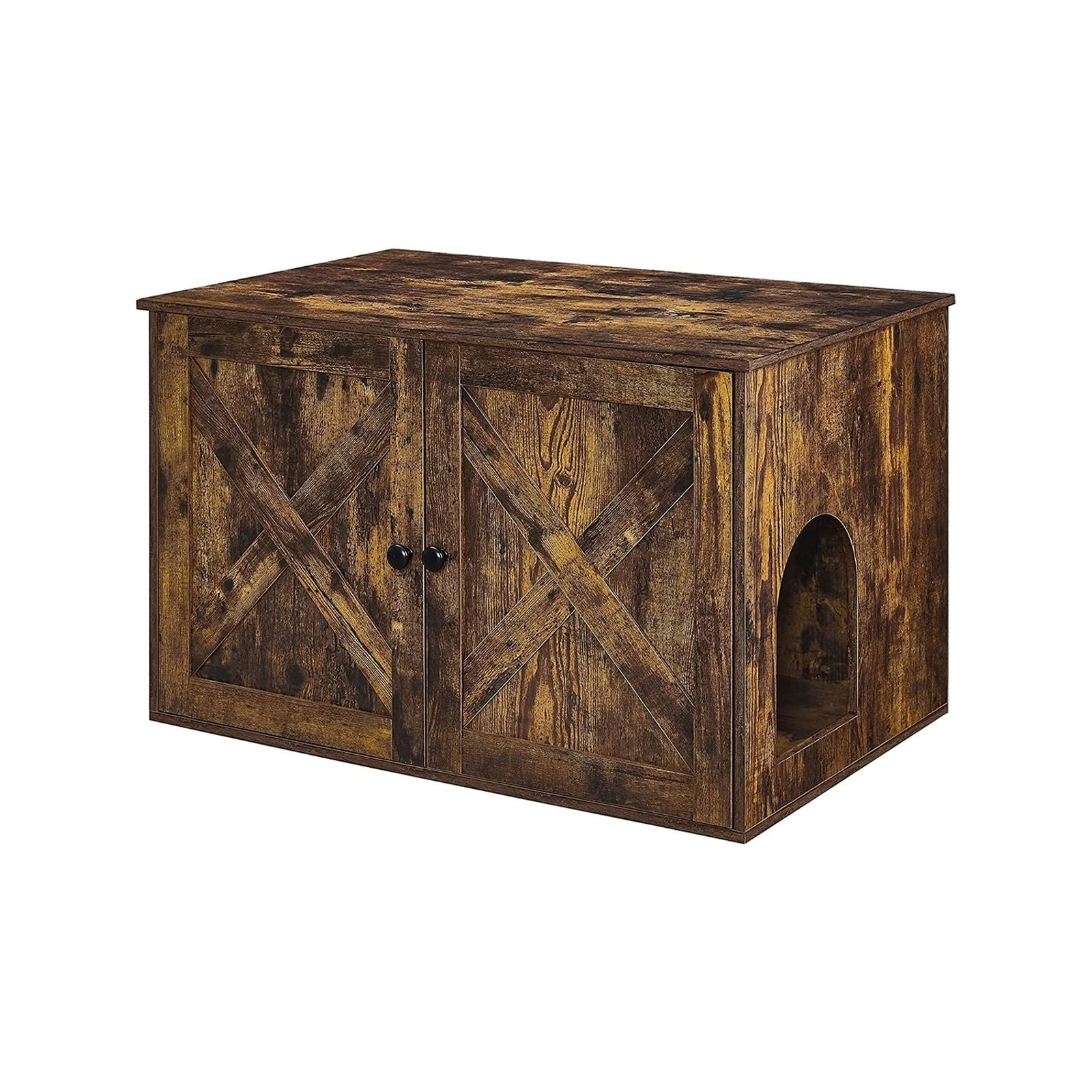 LITTER BOX cat bed chest of drawers country style 53 x 80 x 49,2 cm Color brown
