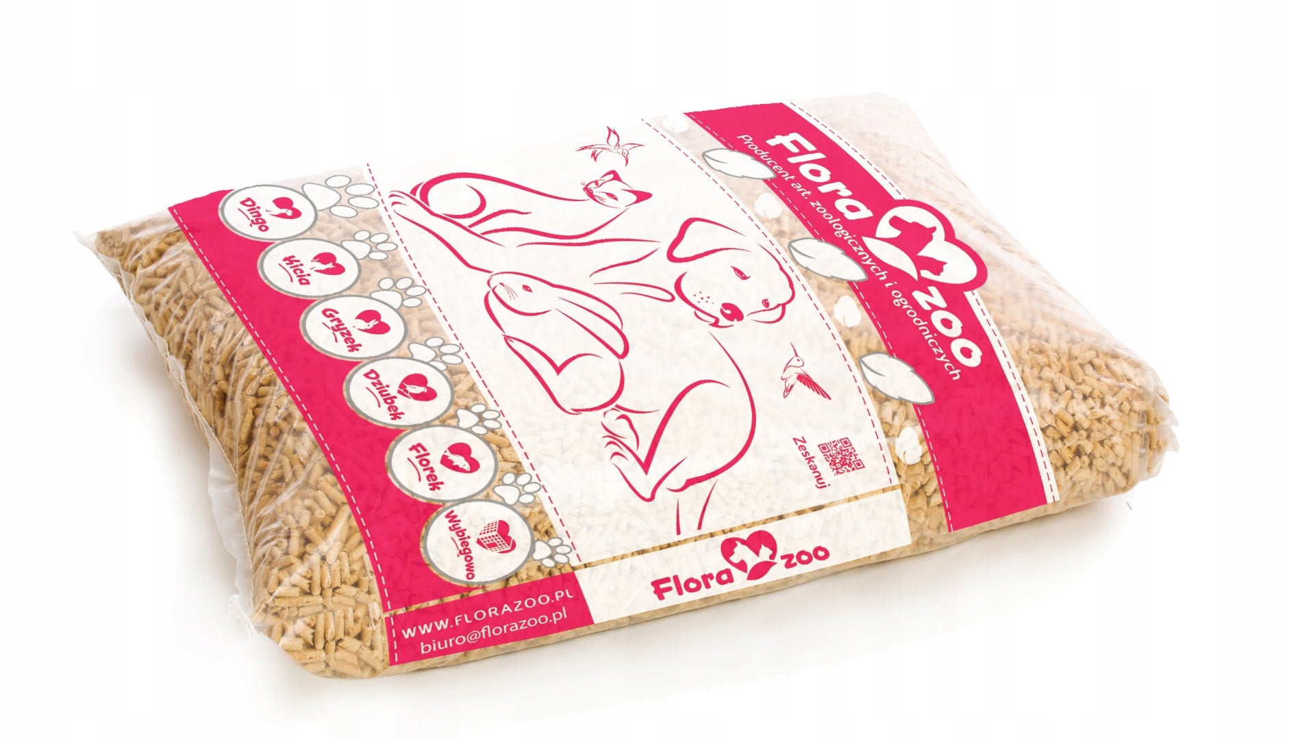 LITTER WOODEN PELLET SUBSTRATE FOR LITTER BOX RABBIT CAT CAGE 10KG Manufacturer code EUROECO_ŻWIREK_KOT_10KG