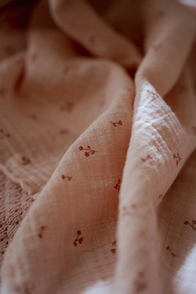 LITTLE DUTCH Swaddle muslin blanket 120x120 cm Pure Blossom Packaging status original
