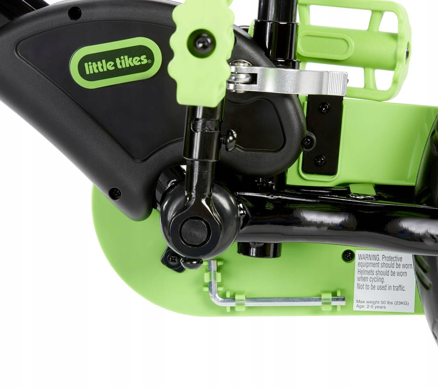 LITTLE TIKES BALANCE balance bike pedals 2in1 green Color green