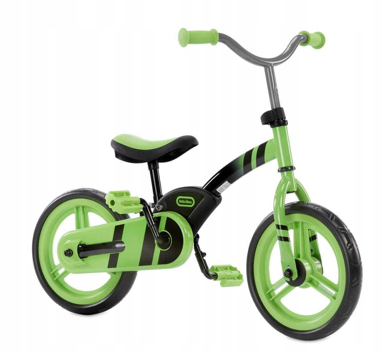 LITTLE TIKES BALANCE balance bike pedals 2in1 green Packaging status original