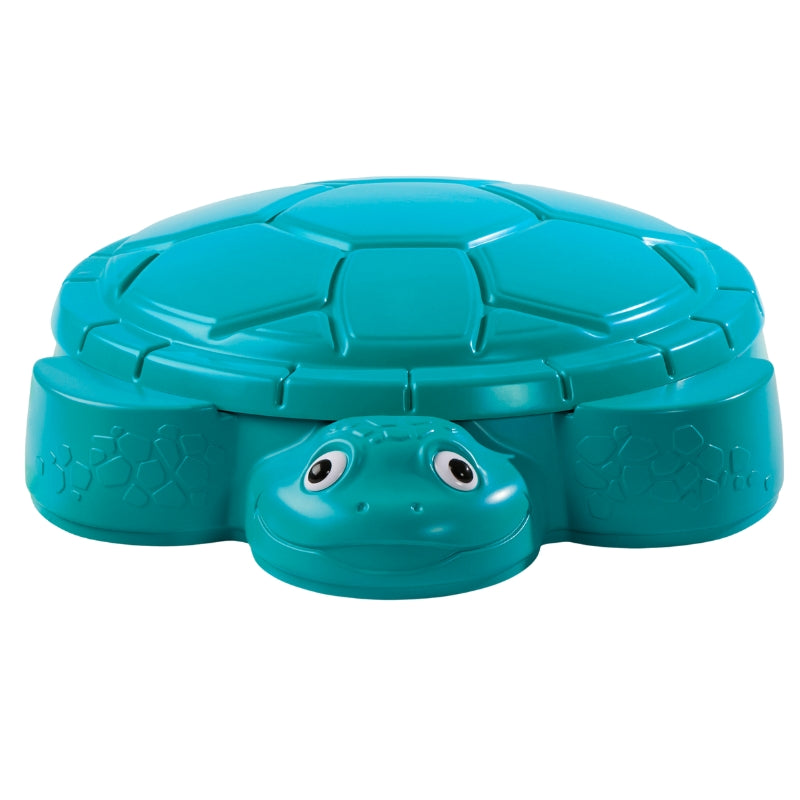 LITTLE TIKES GARDEN SANDBOX FOR PLAY WITH TURTLE COVER 2 SEATS Manufacturer code 488115