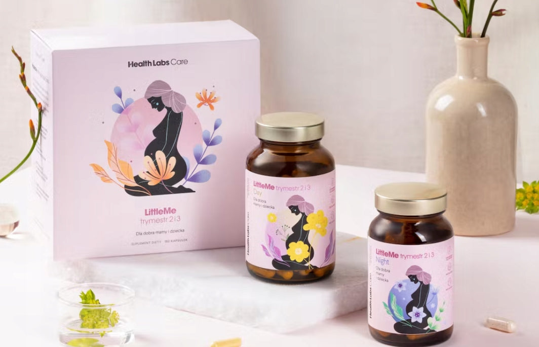LITTLEME TRIMESTER 2 and 3 Health Labs Care for pregnant women 150 kaps. Brand Health Labs Care