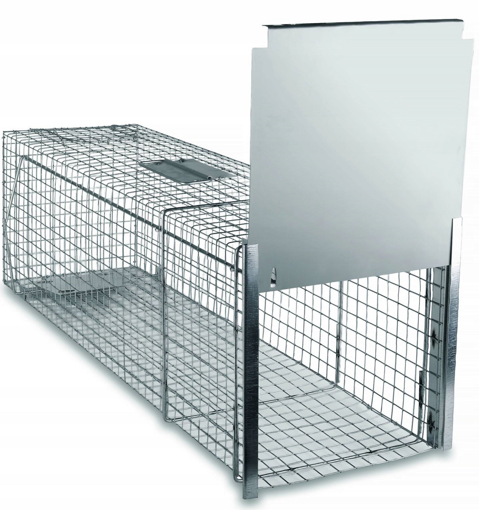 LIVE TRAP FOR FOXES, MARTENS, SHEDS, CATS, 102x29x31cm made in Poland Brand Zielona Łapka