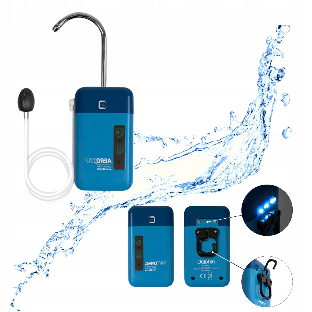 LIVE pump/ CAMPING Delphin AeroTAP UC 3in1 for livestock, hand and dishwashing EAN (GTIN) 8586018513081
