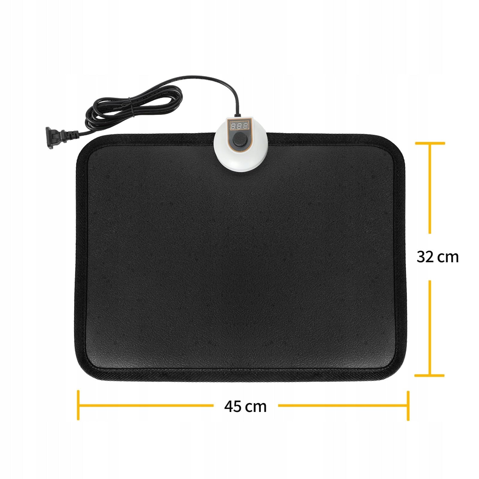 LIVTRIBE Floor Heating Mat 230V Electric Foot Heater Black Color black