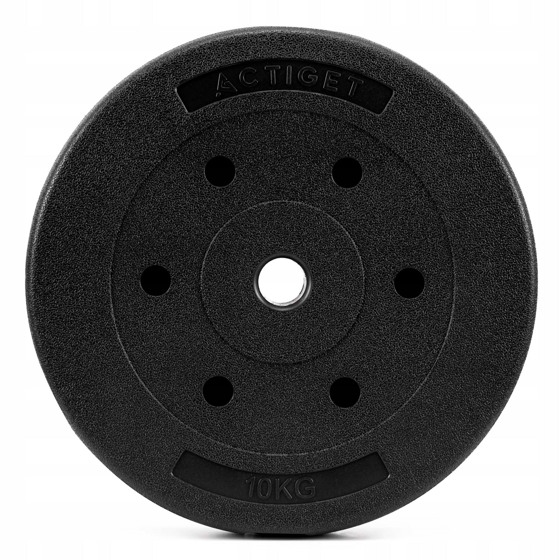 LOAD PLATE 10kg BARBELL DISC 29mm BITUMINOUS DUMBBELLS COMPOSITE