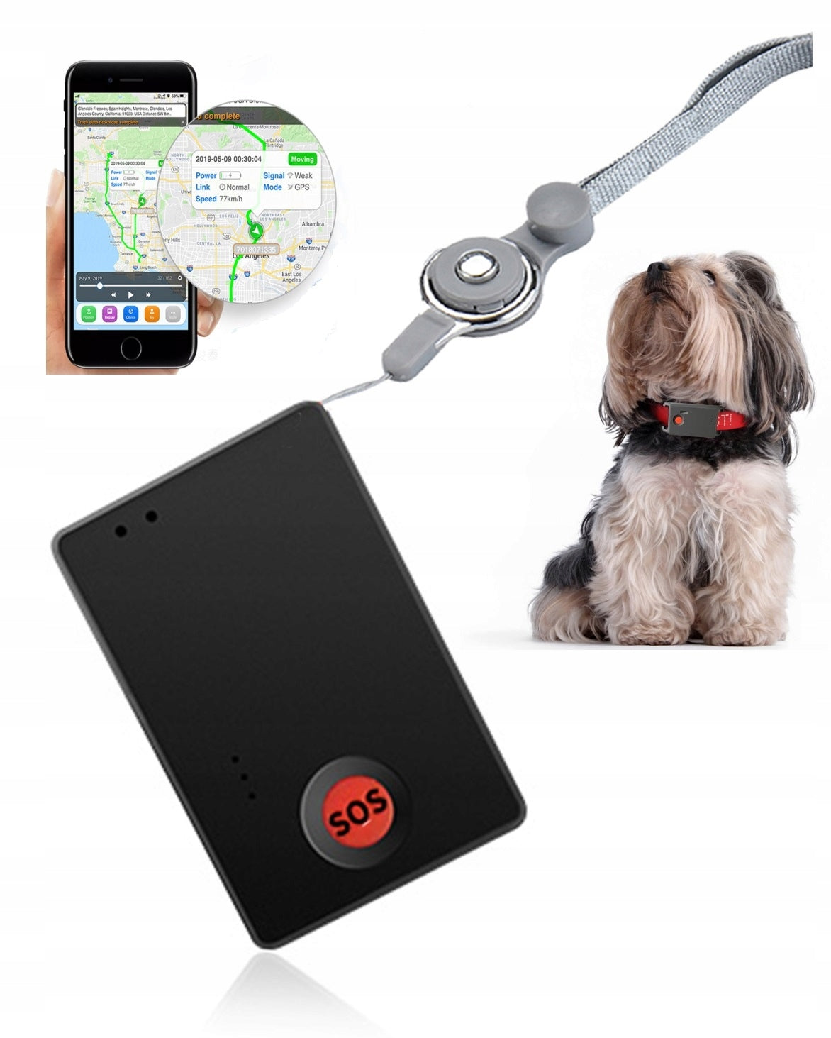 LOCATOR GPS SINOTRACK ST904 BICYCLE EAVESDROPPING SAUCE APP WITHOUT SUBSCRIPTION