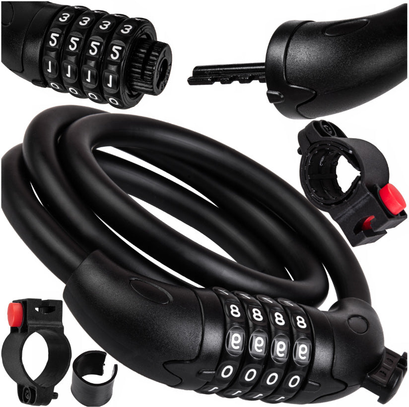 LOCK FOR CITY ELECTRIC BIKE FOR CIPHER CODE FOLDING CLASP