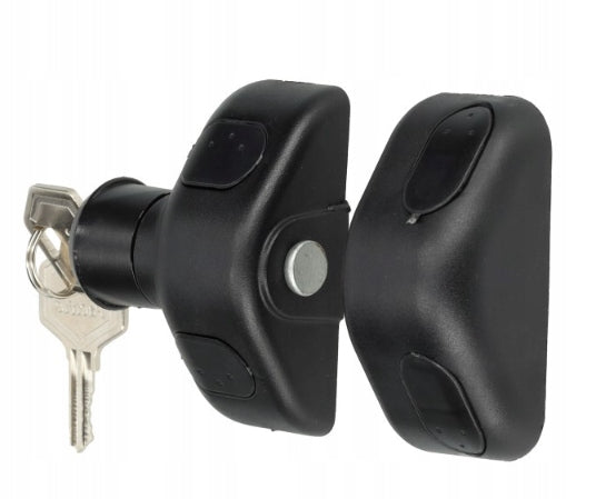 LOCK FOR WICKET MAGNETIC BLACK KEY LATCH CLOSURE SKOBEL Product weight with unit packaging 0.3 kg