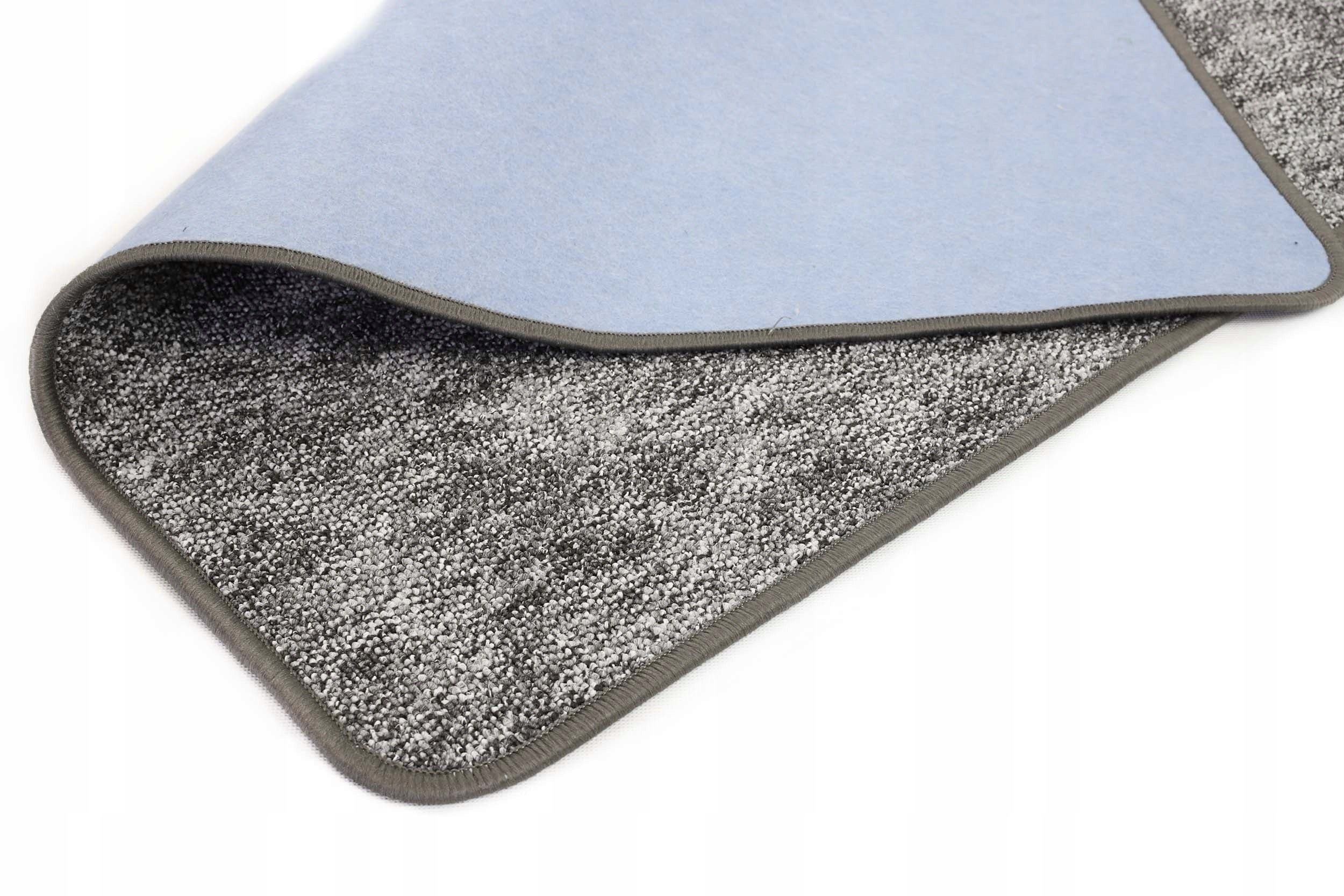 LOFT Graphite Carpet 120x120 – Loop, For Office and Home | Marcello Color gray