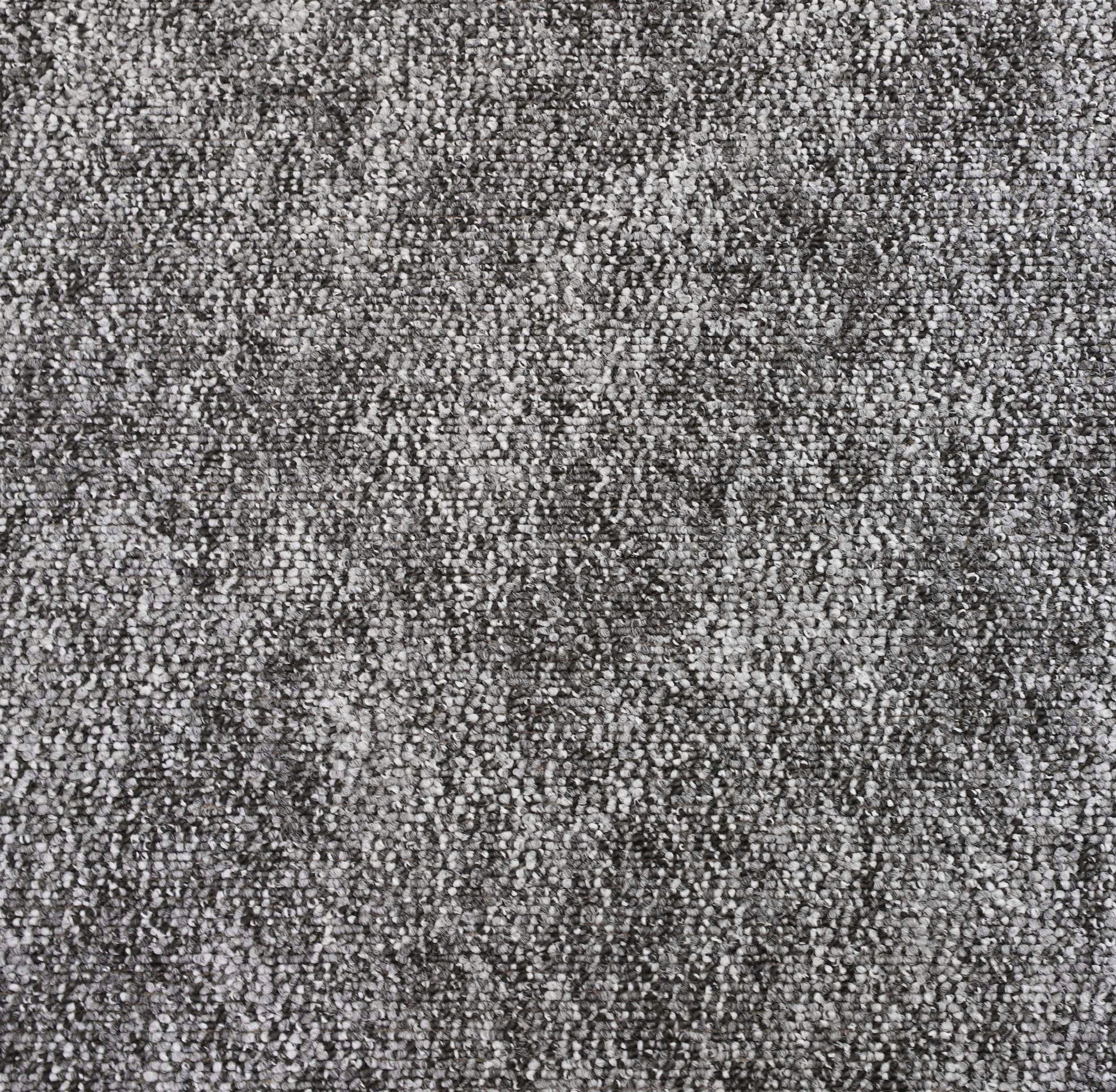 LOFT Graphite Carpet 120x120 – Loop, For Office and Home | Marcello Kind with short hair