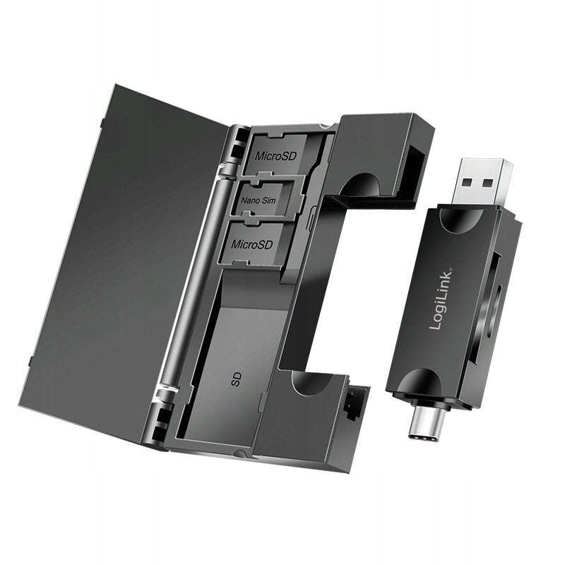 LOGILINK USB3.2 Gen 1 card reader, SD/microSD