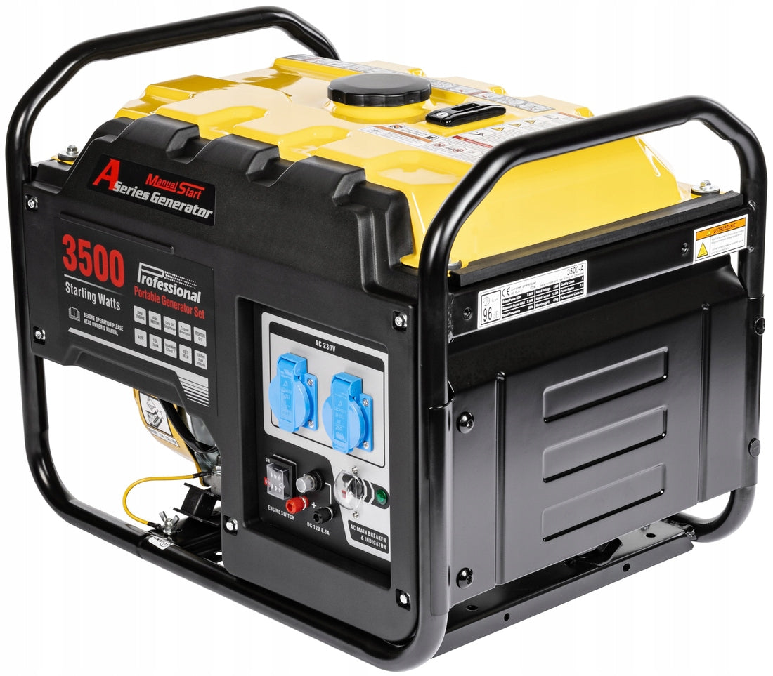 LONCIN LC3500-AS POWERFUL GENERATOR 2x230V AVR 3,1kW Packaging status original