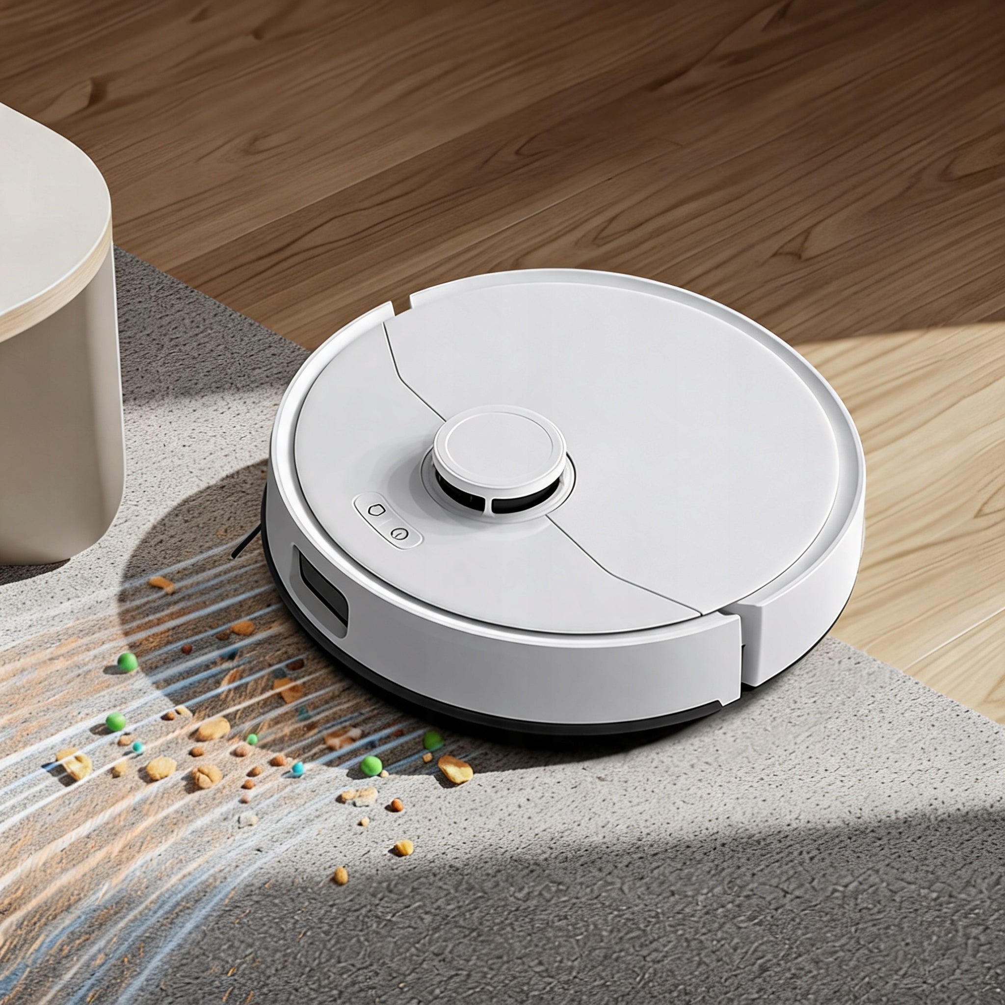LONG-WORKING ROBOT VACUUM CLEANER 10000PA WITH WATER TANK 300 ML Brand no brand