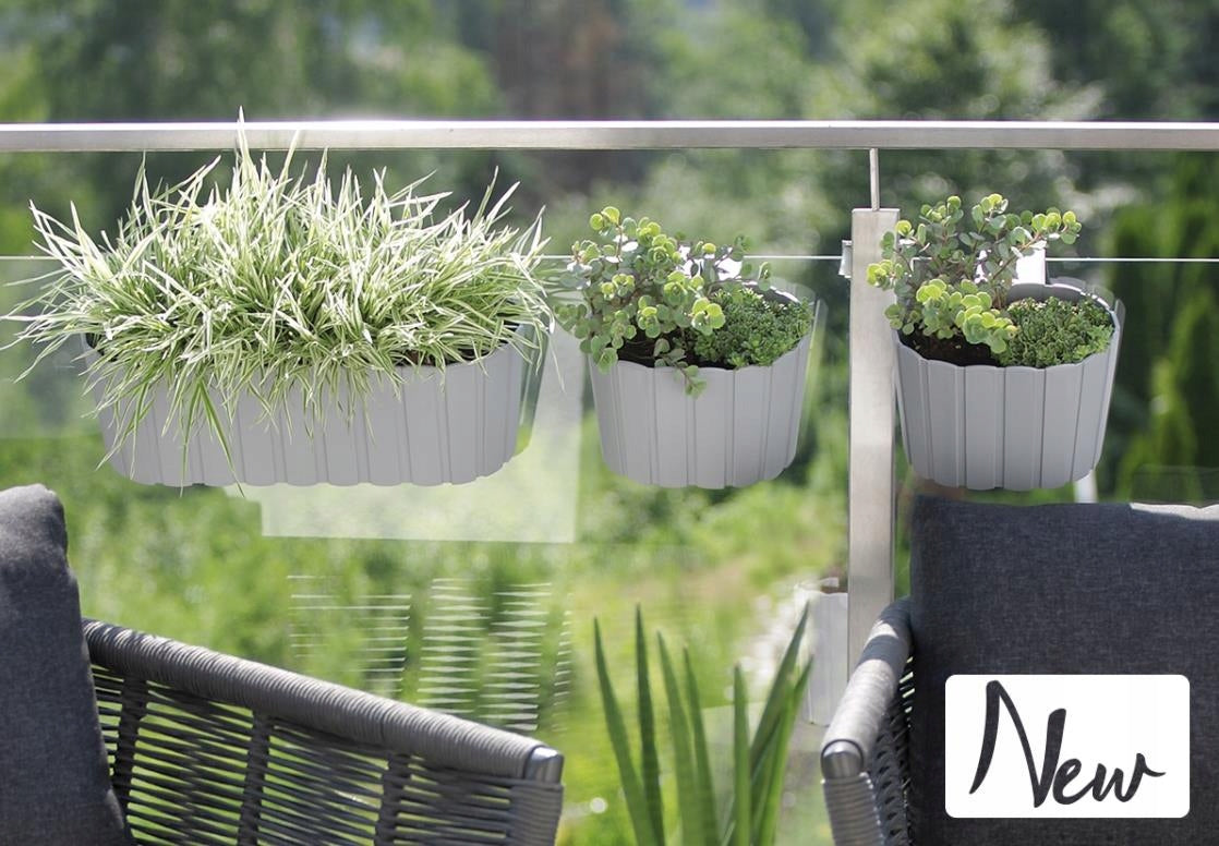 LONGITUDINAL FLOWER POT FOR BALCONY BOARDEE DDECZ400 BROWN Manufacturer code DDECZ400-R222