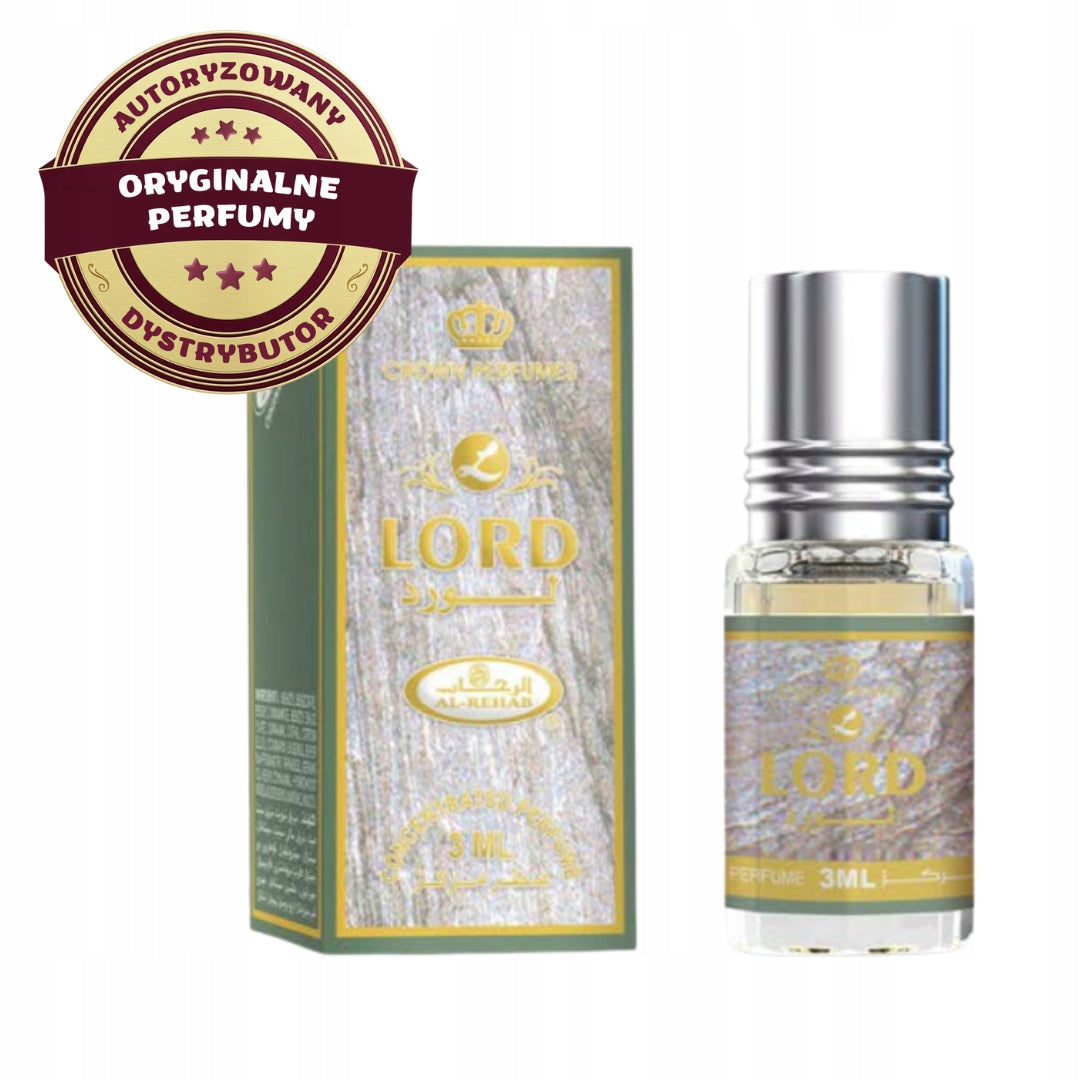 LORD ARABIC PERFUME IN OIL MALE STRONG CITRUS 3 ml AL REHAB