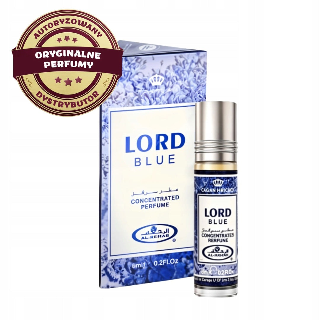 LORD BLUE Perfume in CPO Oil 6 ml | Al Rehab